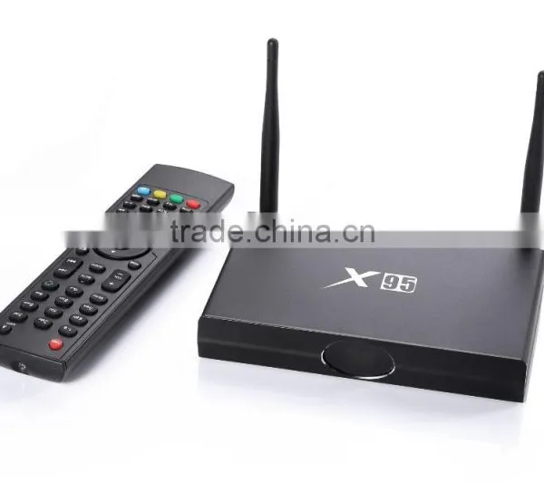 New Ariival Android 5.1 X95 Amlogic S905 1GB + 8GB Android TV Box Full Kodi Pre-installed X95 Android TV Box For Sale photo-6