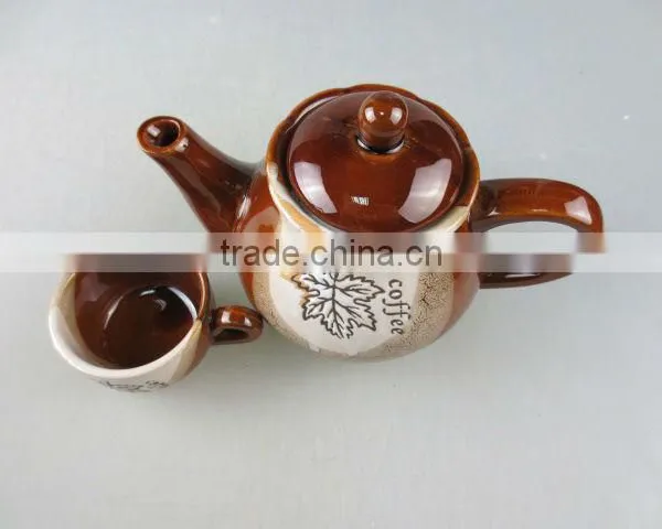 Color-glazed Coffee Set photo-4
