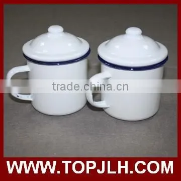 Old Fashion Feelling Pure Handmade Enamel Mugs for Sublimation photo-2