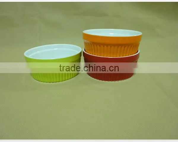 New Product Colorful Sugar Bowl,stoneware Pudding Bowl,ceramic Bowls photo-3