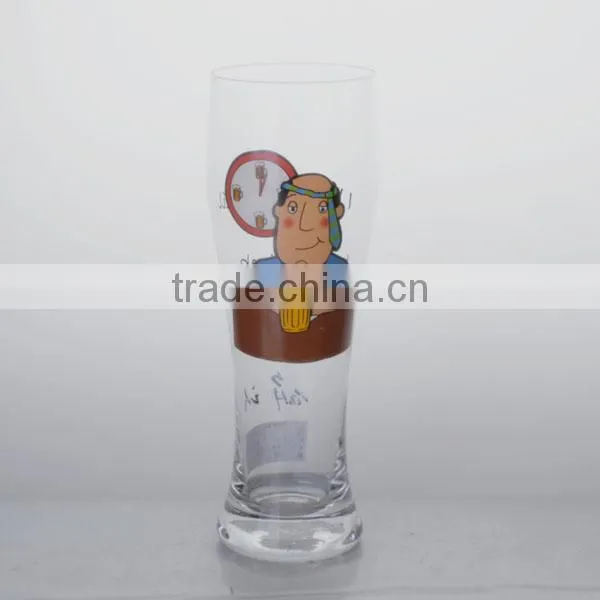 Beer Steins Glass Type and Eco-Friendly Feature Football Shapes Beer Glass photo-2