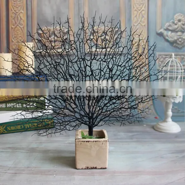 ATW1503 Factory Direct Peacock Coral Branches Tricolor Simulation Flower Artificial Flower photo-2