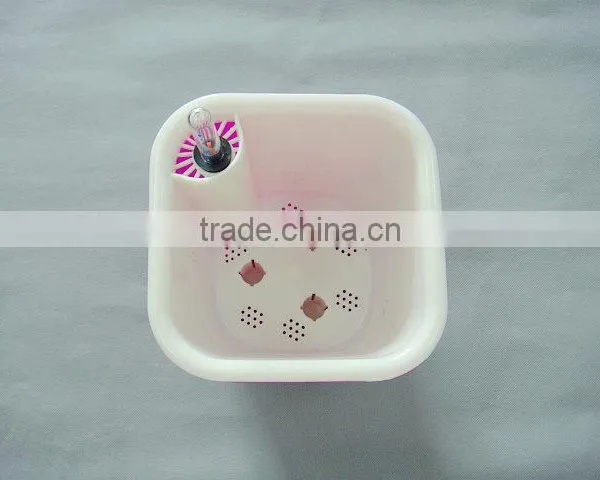 Plastic Flower Pot for Sell-filling Design photo-2