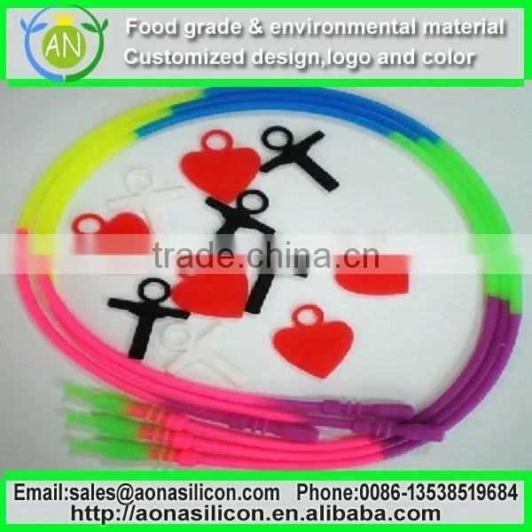 Silicone Necklace Silicone Cross Necklace