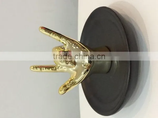 Ceramic Porcelain Hand Shaped Ring Jewelry Holder photo-3