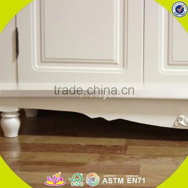 2017 New Design Wooden Furniture Cabinets White Solid Wooden Furniture Cabinets Best Design Wooden Furniture Cabinets W08H063 photo-5