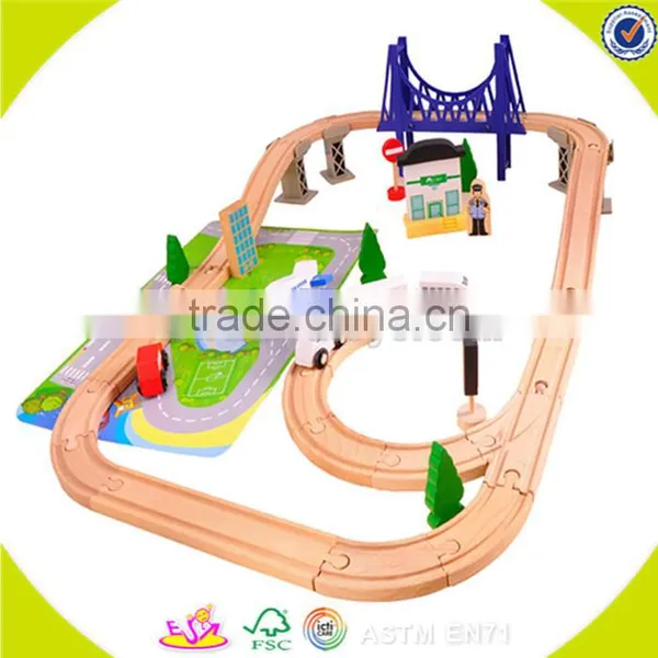 Wholesale Baby Wooden Toy Train New Design Kids Wooden Toy Train Interesting Children Wooden Toy Train W04C012 photo-3