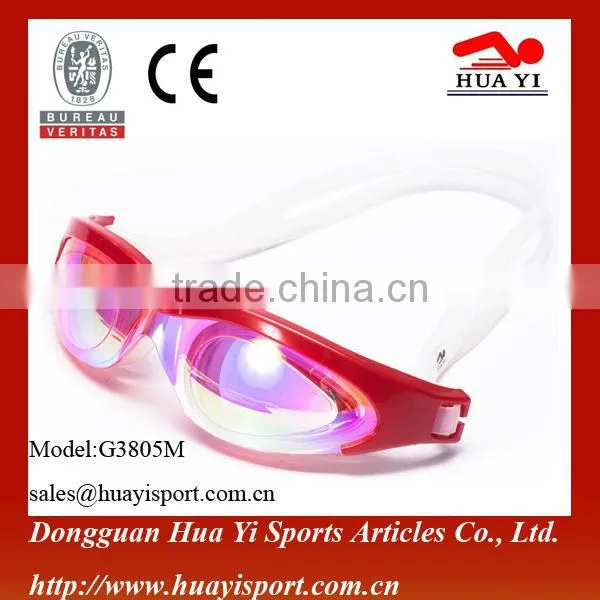 Silicone Oem Anti Fog Custom Design Waterproof Wholesales Swimming Goggles photo-3