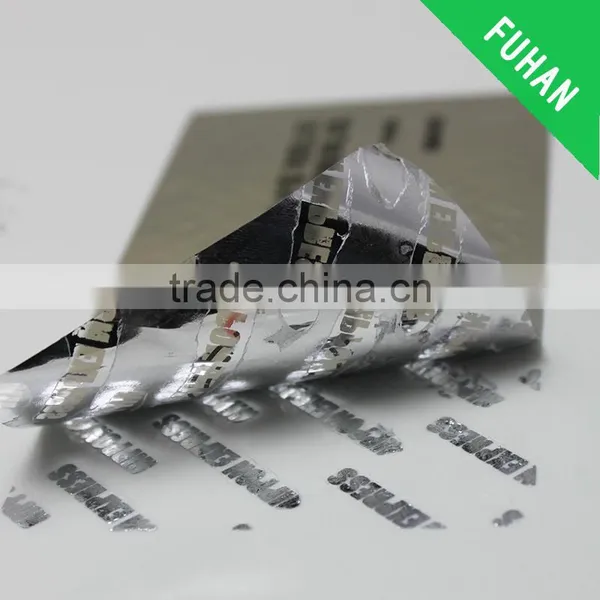 China Manufacture Custom Security Sticker photo-6