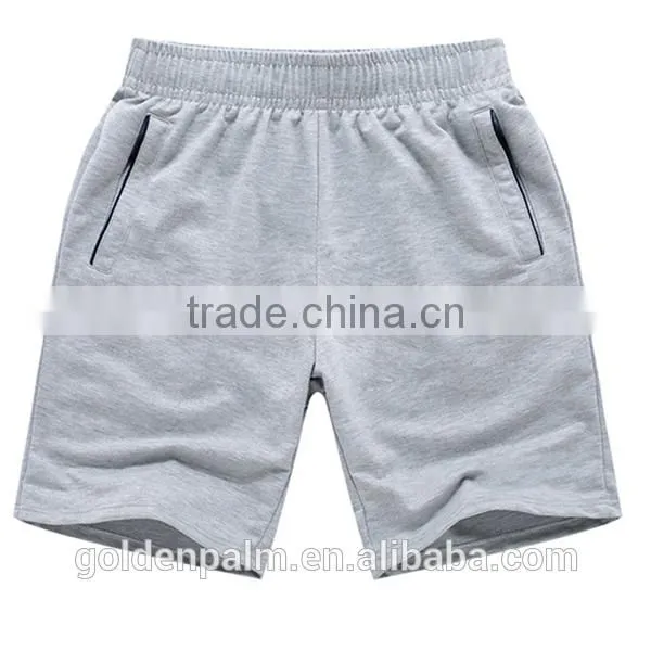 Custom High Quality Mens Brand Elastic Waist Sports Pants Gym Short Pants OEM China photo-3