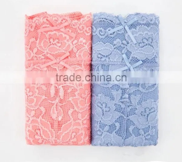 Custom Best Quality 95% Cotton 5% Spandex With Lace Sexy Fancy Woman Underwear photo-6
