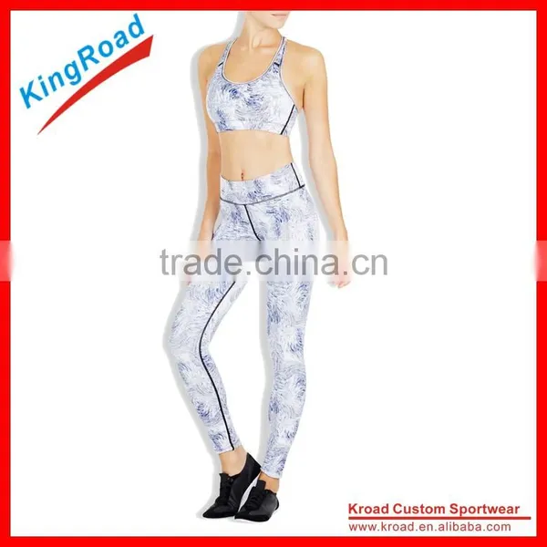Uesd Yoga Pants With Sublimation Print photo-3