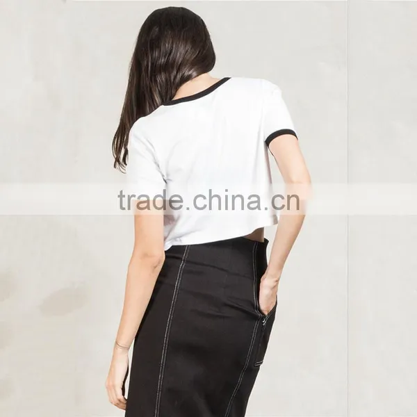 White Cities Crop Ringer T-shirt uk Flag t Shirt photo-4