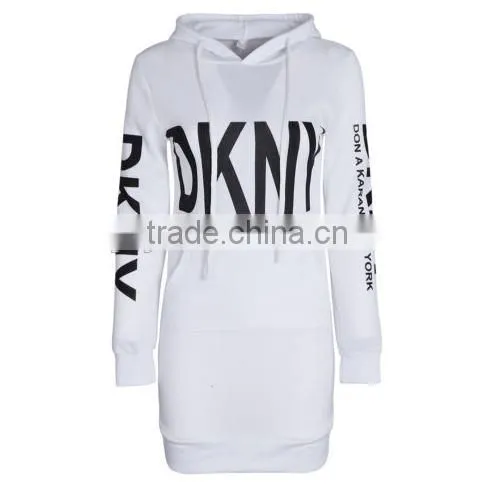 Women Dress Tops Hoodies Pullover With Hood photo-3