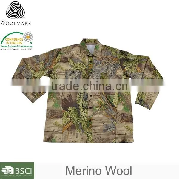 Wholesale Camo t Shirts,merino Wool T-shirt,digital Customised Camo Long-sleeve Shirt photo-2