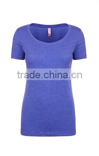 Next Level Apparel Ladies' Tri-Blend Scoop Tee - Made From Pre-shrunk 50% Polyester, 25% Cotton and 25% Rayon. photo-6