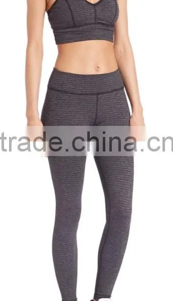 Custom Dry Fit Yoga Clothing Wholesale Gym Clothing Sports Wear Running Compression Fitness Leggings For Women photo-2