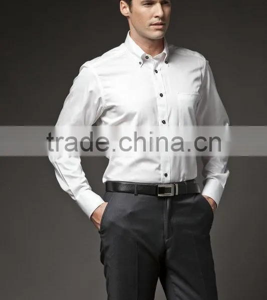 Latest Style Man Dress Shirts With Long Sleeve photo-5