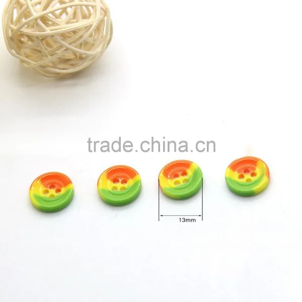 High Quality Three Color 2-Holes 13mm Fatback Designer Shirt Buttons photo-4