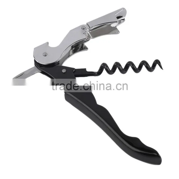 3PCS Wine Vacuum Saver Bottle Stopper Corkscrew Opener Liquor Pourer Tool Set photo-3