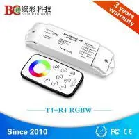 Fashion Design High Tech Led Rgbw Controller With rf Touch Remote Control