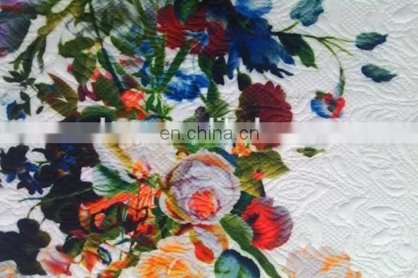 Winfar Fashional Digital Print Knitted Polyester Jacquard Fabric Warm Wear Wholesale photo-5