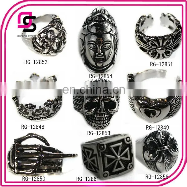 Yiwu 2014 Fashion Stainless Steel Jewelry With Rings Designs