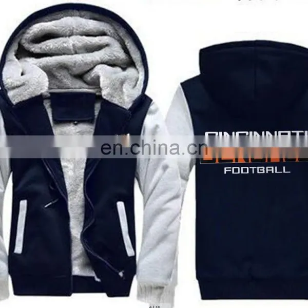 Hot Sale! American Football Jersey Zipper Hoodie Sports Jacket photo-3