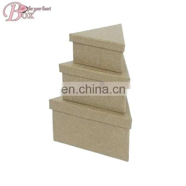 Triangle Gift Toys Cardboard Box Storage Organizer photo-4