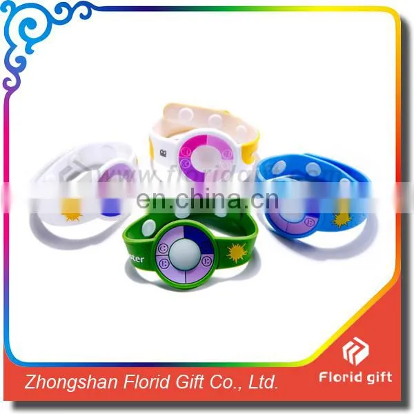 Watch Shaped Silicon Wristband, Customized Shape Silicon Bracelet, Custom Logo Rubber Bracelet photo-2