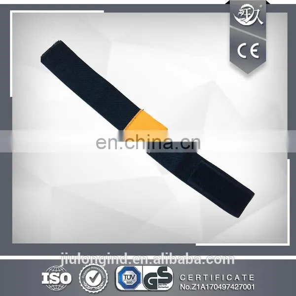 Black Elastic Strap With Loop And Hook Tape