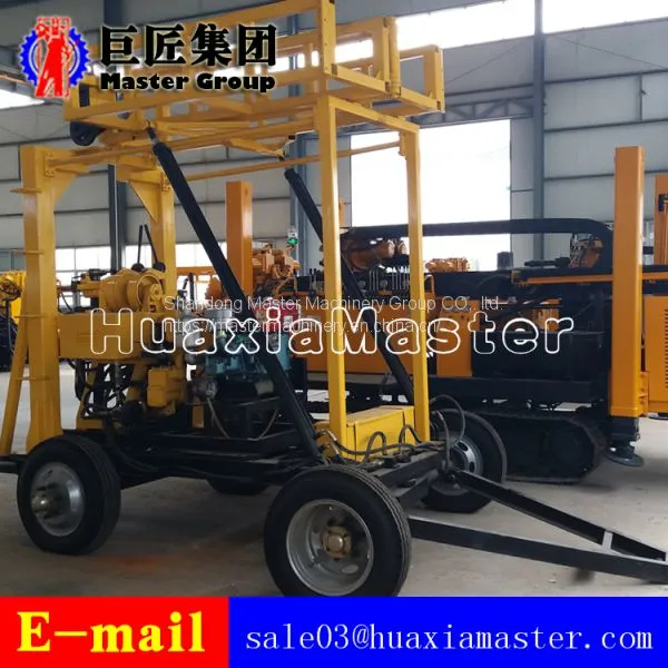 XYX-130 Wheel Type Hydraulic Drill Water Well Machine photo-2