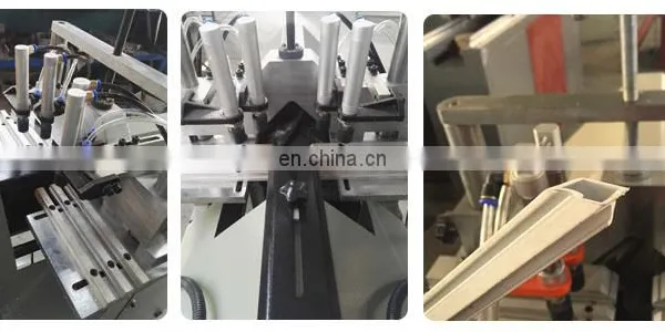 Three Phase Motor PVC Windows Manufacturing Glazing Beading Machine photo-5