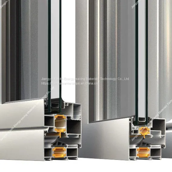Customized Heat Barrier Profile For Aluminum Alloy Doors and Windows photo-3