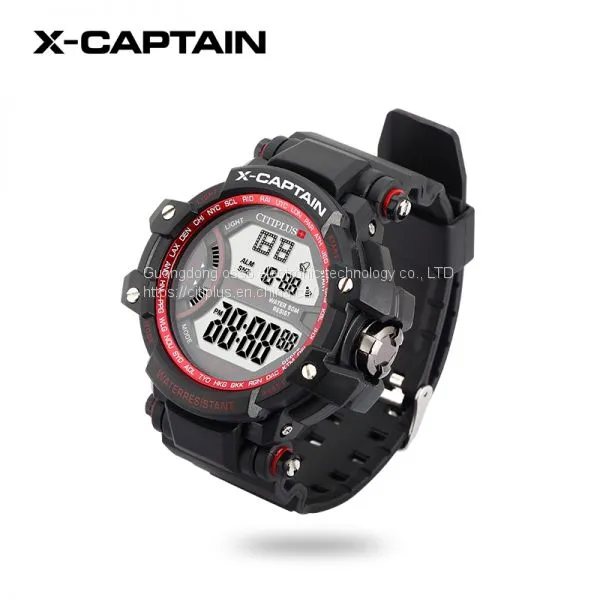 CITIPLUS Digital Watch Sports Electronic Watch Adult Student Electronic Watch Waterproof Climbing Watch photo-3