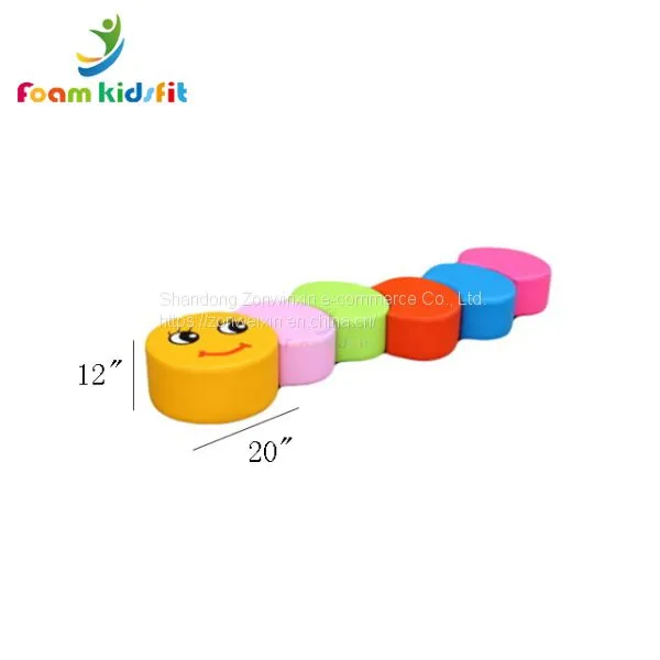 New Design Kids Soft Play Sunflower Sponge Stool Educational Toys