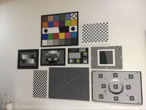 Sine Image YE0219 Automotive Cameras Pre-distortion Test Chart Customized Available Cameras Distorted Charts photo-2