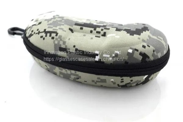 Wholesale Crush-resistant, Large-sized Eyewear Case, Fashionable, Zippered Sunglasses Case photo-5
