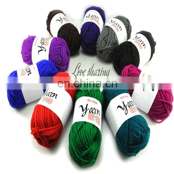 Wuge Wholesale High Quality Hand Knitting Yarn Prices for Crochet Yarn photo-4