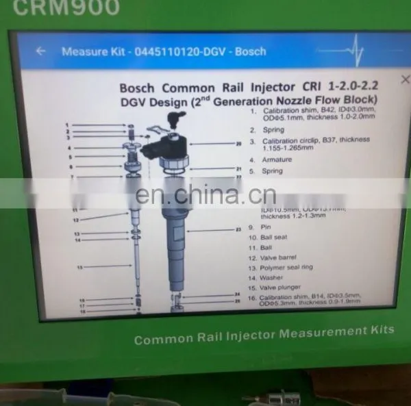 Common Rail Injector Repair Tool ( Common Rail Injector Armature Stroke Testing Tool) photo-5