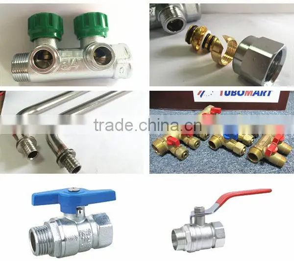 Brass Butterfly Ball Valve of CW617N With Butterfly Handle photo-6