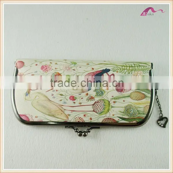 Wholesale Fashion Brand Folding Genuine Women Leather Wallet For Lady photo-2
