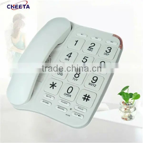 Big Button Senior Wired Telephone for Home Use photo-2