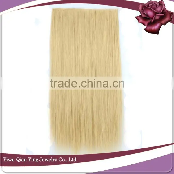 Wholesale Burgundy Easy Clips Hair Extensions photo-6