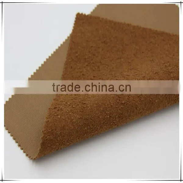 100%Polyester Pu Coating Fabric Nylon Flock Powder photo-5