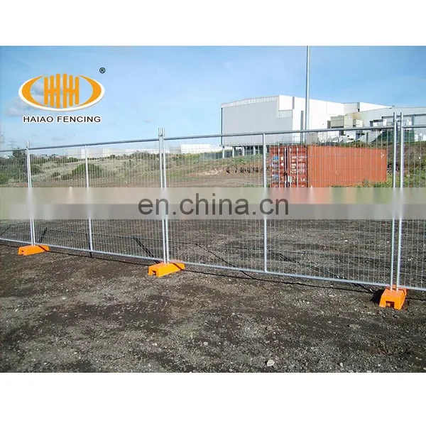 Hot Galvanized Australia Standard Temporary Perimeter Fence for Construction Site in Uae and Qatar