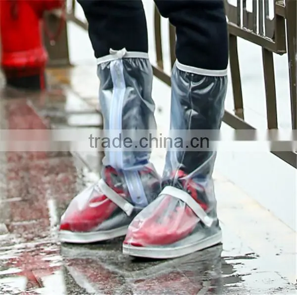 Covered Sole New Patent Women Transparent Shoe Covers photo-2
