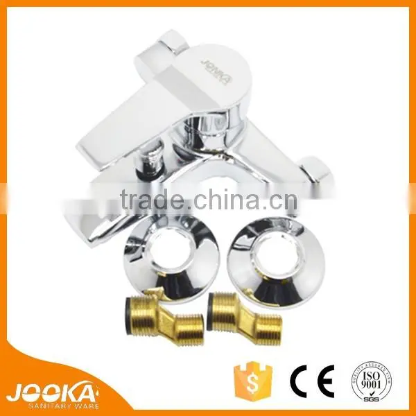 Chrome Plated Surface Mounted Bath Shower Faucet photo-2