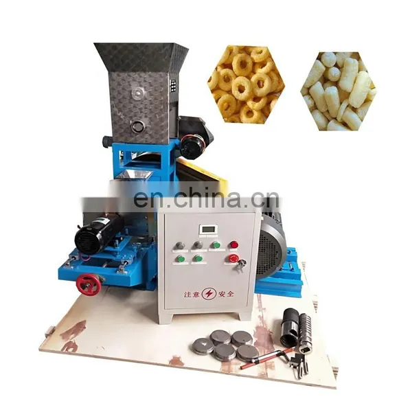 Automatic Puffed Wheat Flour Food Snack Making Machine/corn Sorghum Rice Puff Extruder Price photo-2
