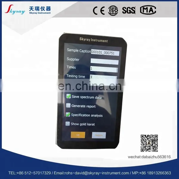 Fast Soil Heavy Metals Xrf Handheld Analyzer photo-4